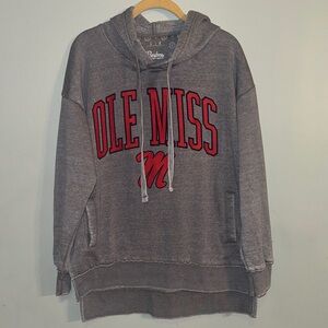 Ole Miss - University of MS - Pressbox by Royce Apperal Hoodie - women’s size L